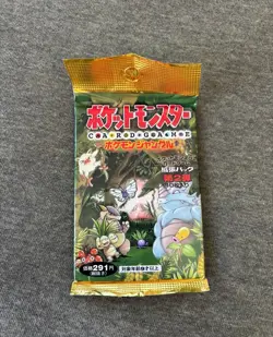 Pokemon TCG Vintage Jungle Set Booster Pack Japanese Factory Sealed (1995) 4935228970216 - Image 1