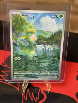 Pokemon TCG Sv: White Flare - Deerling 091/086 Illustration Rare Card - English - Image 1