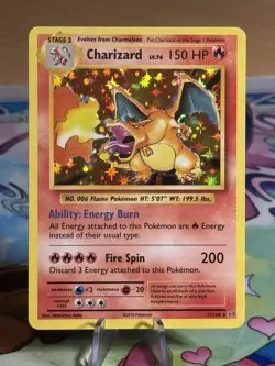 Pokemon Card Charizard 11/108 XY Evolutions 2016 Holo Rare TCG VLP - Image 1
