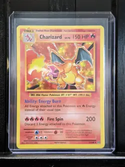 TCG Pokemon Charizard 11/108 Holo Rare XY Evolutions 2016: LP Ungraded - Image 1