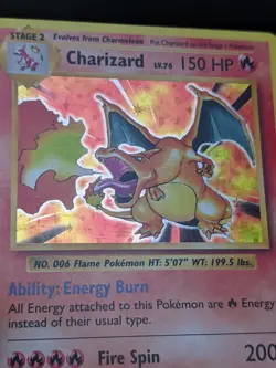 TCG Pokemon Charizard 11/108 Holo Rare XY Evolutions 2016: LP Ungraded - Image 4