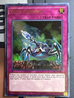 Virus Cannon - NM - LCKC-EN056 - 1st Edition - Ultra Rare - Yu-Gi-Oh! TCG - Image 1