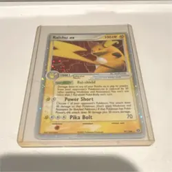 Nintendo Raichu ex Holo 97/106 EX Emerald Pokemon Card - Image 1