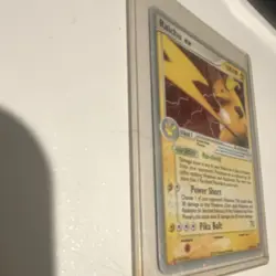 Nintendo Raichu ex Holo 97/106 EX Emerald Pokemon Card - Image 2