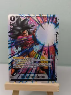 Dragon Ball Fusion World card 10 Kamehameha FB03-137 Alt Art R* Ultra Limit TCG - Image 1