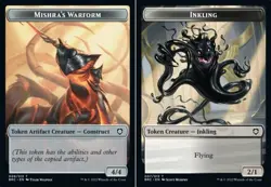 Mishra's Warform // Inkling Double-sided Token Light Play, English Magic the Gat - Image 1