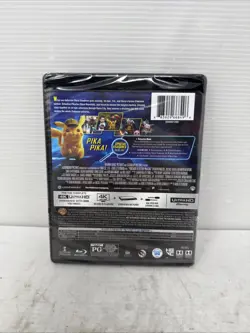 Pokemon Detective Pikachu 4K UHD Blu-ray Ryan Reynolds NEW SEALED 883929668496 - Image 2