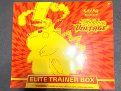 Pokemon Sword Shield Vivid Voltage Elite Trainer Box Sealed Small Tears Plastic! 820650106798 - Image 1