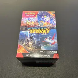 Pokemon Scarlet & Violet Surging Sparks Booster Bundle (FACTORY SEALED) - Image 1