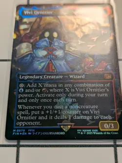 MTG Vivi Ornitier (Borderless) (Chocobo Track Foil) Final Fantasy Foil M 0570 NM - Image 2