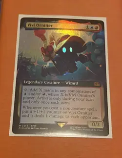 Vivi Ornitier (Foil Extended Art) MTG - FINAL FANTASY - 0514 Borderless - Image 1