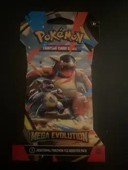 (VERY HEAVY) 32.93g Pokemon TCG Mega Evolution Sleeved Booster Pack (SEALED)✅ - Image 2