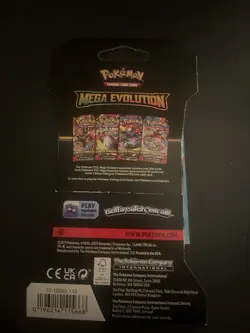 (VERY HEAVY) 32.93g Pokemon TCG Mega Evolution Sleeved Booster Pack (SEALED)✅ - Image 4