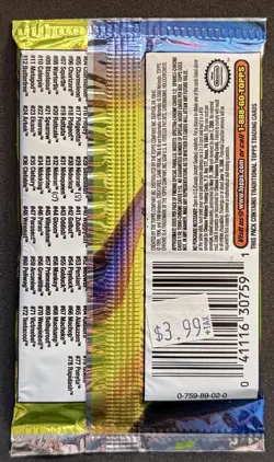 2000 Topps Chrome Pokemon Series 1 Sealed Booster Pack - PIKACHU - Image 4