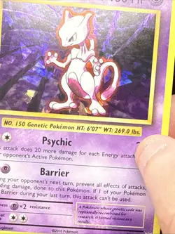 Pokemon TCG Mewtwo XY Evolutions 51/108 Cracked Ice Holo - Image 3