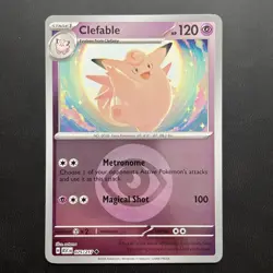 Ascended Heroes Clefable Reverse Holo Psychic Energy #075/217 Pokemon TCG - Image 1