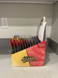 Pokemon TCG Ascended Heroes Tech Sticker Collection Unsealed Case Lot Set Of 12 - Image 2