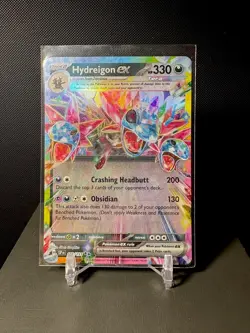 Pokemon TCG Hydreigon EX Surging Sparks SAR 240/191 - Image 1