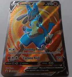 Pokemon - Lucario V SWSH213 - Sword & Shield Black Star Promos - Full Art - NM - Image 2