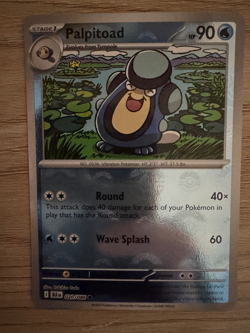 PALPITOAD 020/086 BLACK BOLT POKEMON POKE BALL, NM - Image 1