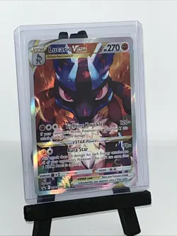 Pokemon TCG 2023 Crown Zenith Set Lucario VSTAR SWSH291 Promo Full Art - Image 1