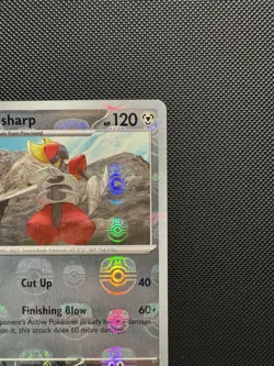 Pokemon TCG Bisharp (Master Ball Pattern) 065/086 SV: Black Bolt Holo Near Mint - Image 2