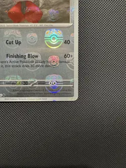 Pokemon TCG Bisharp (Master Ball Pattern) 065/086 SV: Black Bolt Holo Near Mint - Image 4
