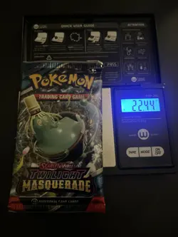 (VERY HEAVY) 22.44g Pokemon TCG Twilight Masquerade Booster Pack (SEALED)✅ - Image 1
