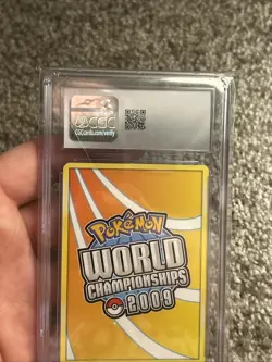 Gengar 18/100 (Jason Martinez) 2009 World Championship Decks Pokemon CGC 7.5 - Image 4