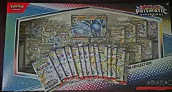 Pokemon Prismatic Evolutions Bundle - 14 Sealed Boosters + Sealed EX Premium - Image 1
