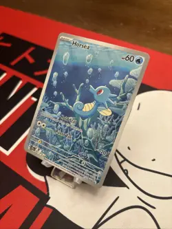Pokemon TCG Horsea Full Art Holo Shrouded Fable Illustration Rare, 067/064 NM - Image 3