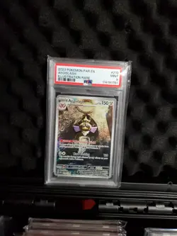 2023 Pokemon Par En-Paradox Rift #210 Aegislash Illustration Rare PSA 9 - Image 1