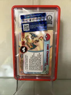 2000 Topps Charizard Spectra-Chrome WORLD RECORD Pokemon CGC AU last chance - Image 4