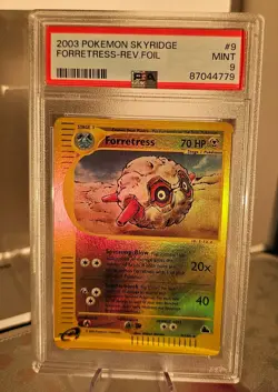 FORRETRESS 9 REVERSE HOLO PSA 9 - 2003 POKEMON SKYRIDGE /144 - Image 2