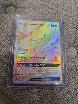 2017 Pokemon Sun & Moon Burning Shadows Necrozma GX #153/147 - Image 1