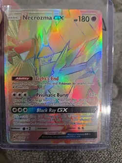 2017 Pokemon Sun & Moon Burning Shadows Necrozma GX #153/147 - Image 2