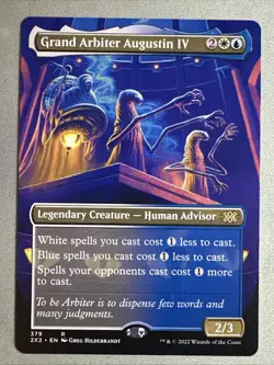 MTG / Grand Arbiter Augustin IV / 2X2 / #379 / Regular (Borderless) / Rare / NM - Image 1