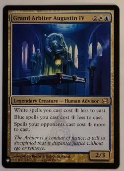 Grand Arbiter Augustin IV MTG 2X2 or List Stax Tax EDH Azorius Rare NM UNplayed - Image 1