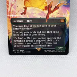 Traveling Chocobo (Borderless) Final Fantasy Regular MTG - Image 3