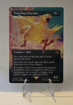 Traveling Chocobo (Borderless) Final Fantasy Regular - Image 1