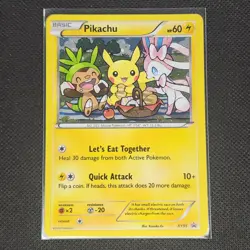 Pikachu - XY95 - Cosmos Holo - Black Star Promo - Pokemon Card - LP - Image 1