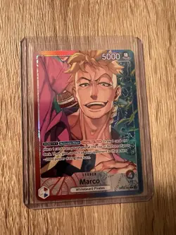 Marco OP08-002 Parallel (Leader) Two Legends ONE PIECE Alt art English - NM - Image 1
