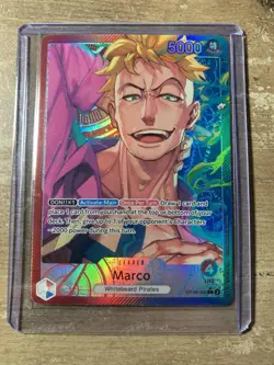 Marco OP08-002 Parallel (Leader) Two Legends ONE PIECE Alt art English - NM - Image 1