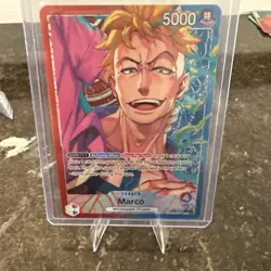 Marco Leader Parallel Two Legends OP08-002 One Piece Alternative Art - Image 1
