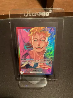 Marco OP08-002 Parallel (Leader) Two Legends ONE PIECE Alt art English - Image 1