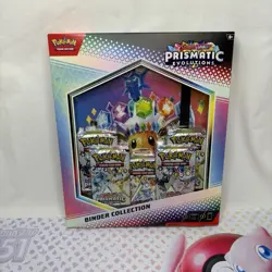 Prismatic Evolutions Binder Collection Pokemon TCG Scarlet & Violet - Image 1