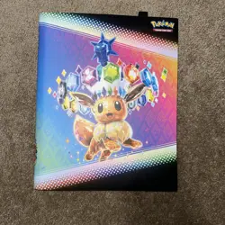 Pokemon TCG: Scarlet & Violet Prismatic Evolutions BINDER & POSTER ONLY - Image 2