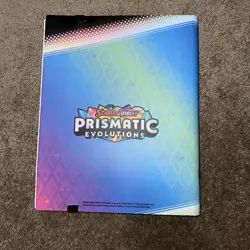 Pokemon TCG: Scarlet & Violet Prismatic Evolutions BINDER & POSTER ONLY - Image 3