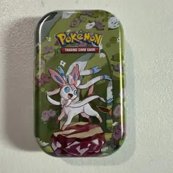 POKEMON Scarlet & Violet PRISMATIC EVOLUTIONS Mini Tin*Empty* - Image 1