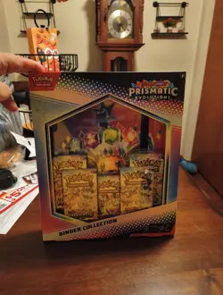 Pokemon TCG: Scarlet & Violet Prismatic Evolutions Binder Collection Sealed - Image 1